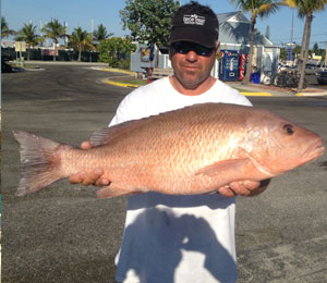 Fishing for Mangrove Snapper or Gray Snapper